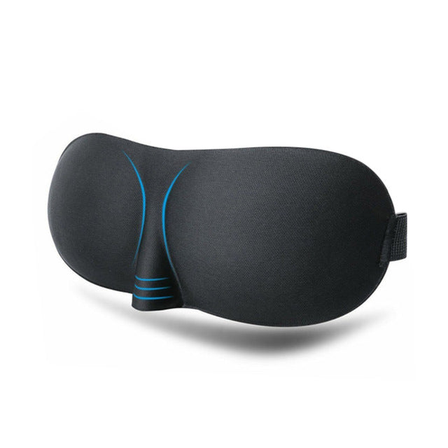 3D Padded Eye Mask for Travel and Relaxation
