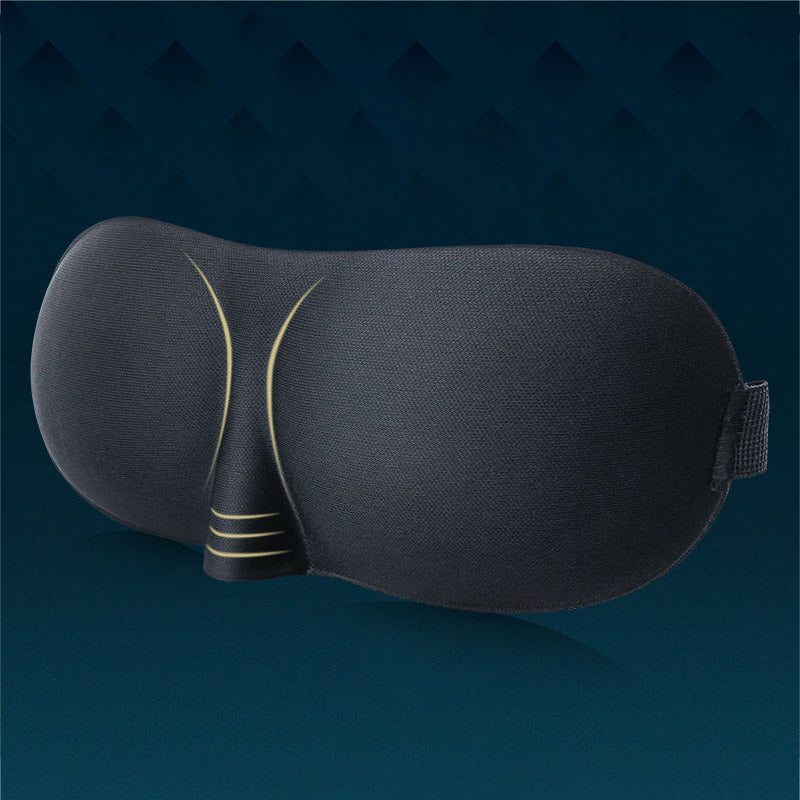 3D Padded Eye Mask for Travel and Relaxation